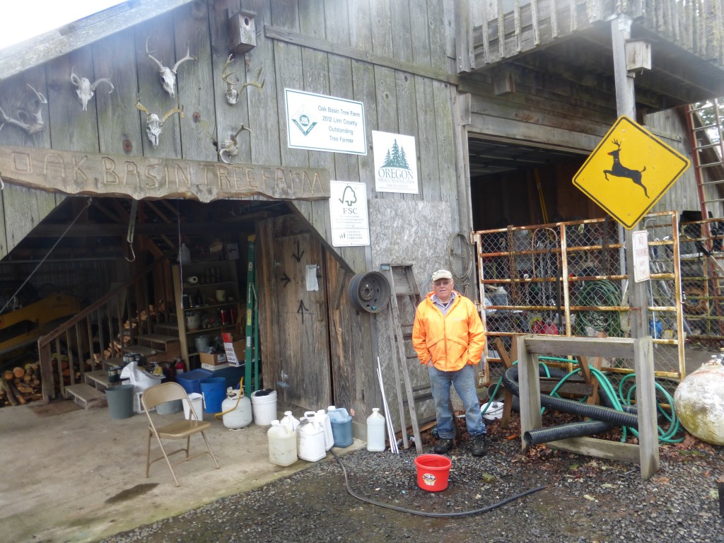 Oak Basin Tree Farm has earned recognition for excellent stewardship.